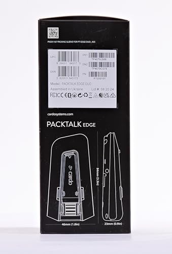 Cardo PT200101 Packtalk Edge Motorcycle Bluetooth Communication System Headset Intercom thumb #13
