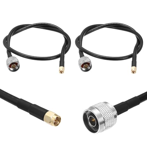 Cable coaxial KMR240 SMA a N macho para mejorar el WiFi y la radio Ham