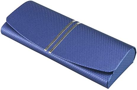 LifeArt Hard Shell Eyeglasses Case, Portable PU Leather Sunglasses Case for Men and Women
