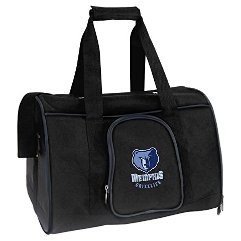 Denco Unisex-Erwachsene Pet Carrier NBA Memphis Grizzlies Premium Transporttasche Cover