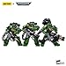 JOYTOY Salamanders Warhammer 40k 1/18 Action Figure Salamanders Captain Adrax Agatone and Xavak,TKren,Bragar 4PCS Collectible Gifts,Toys for Kids 15+ and Adults