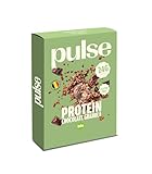 PULSE PROTEIN – Bio Protein Granola Schokolade 300 g – Knuspriges veganes Granola – Glutenfrei – Reich an pflanzlichem Protein & Ballaststoffen – Frühstück & Snack