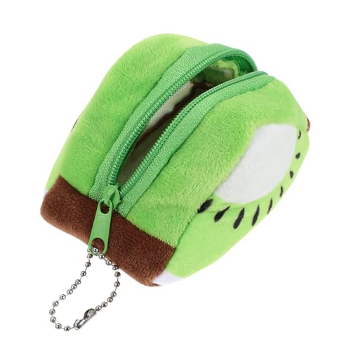 Garneck Monedero de Cambio Portátil con Diseño de Fruta Kiwi Bolsa Multiusos con Cierre de Cremallera Monedero Lindo y Compacto para Mujeres para Monedas y Tarjetas