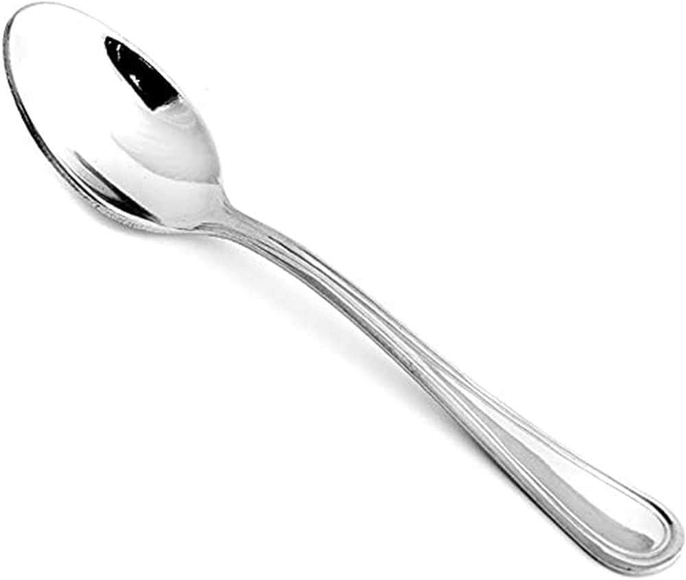 Home Prestige Moka Spoons, Stainless Steel, Grey, 6 Units