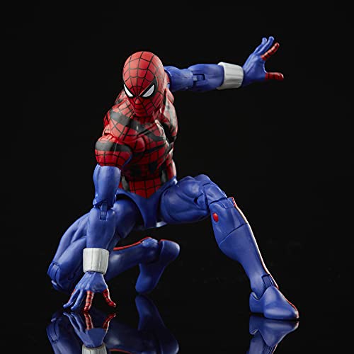 Spider-Man Marvel Legends Series 6-Inch Ben Reilly Action Figure Toy, Includes 5 Accessories: 4 Alternate Hands, 1 Web Line Fx #TOP6