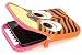 Produktbild Tab Zoo Universal Pouch Case Schutzhülle mit integriertem Stand für 8 Zoll (20,3 cm) Tablets im niedlichen Design - Tiger