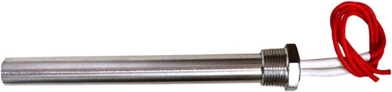 24v/36v/48v Cartridge Heater 1/2" Thread 200w Immersion Heating Element Water Tubular Heater Rod (Color : 48v 200w)