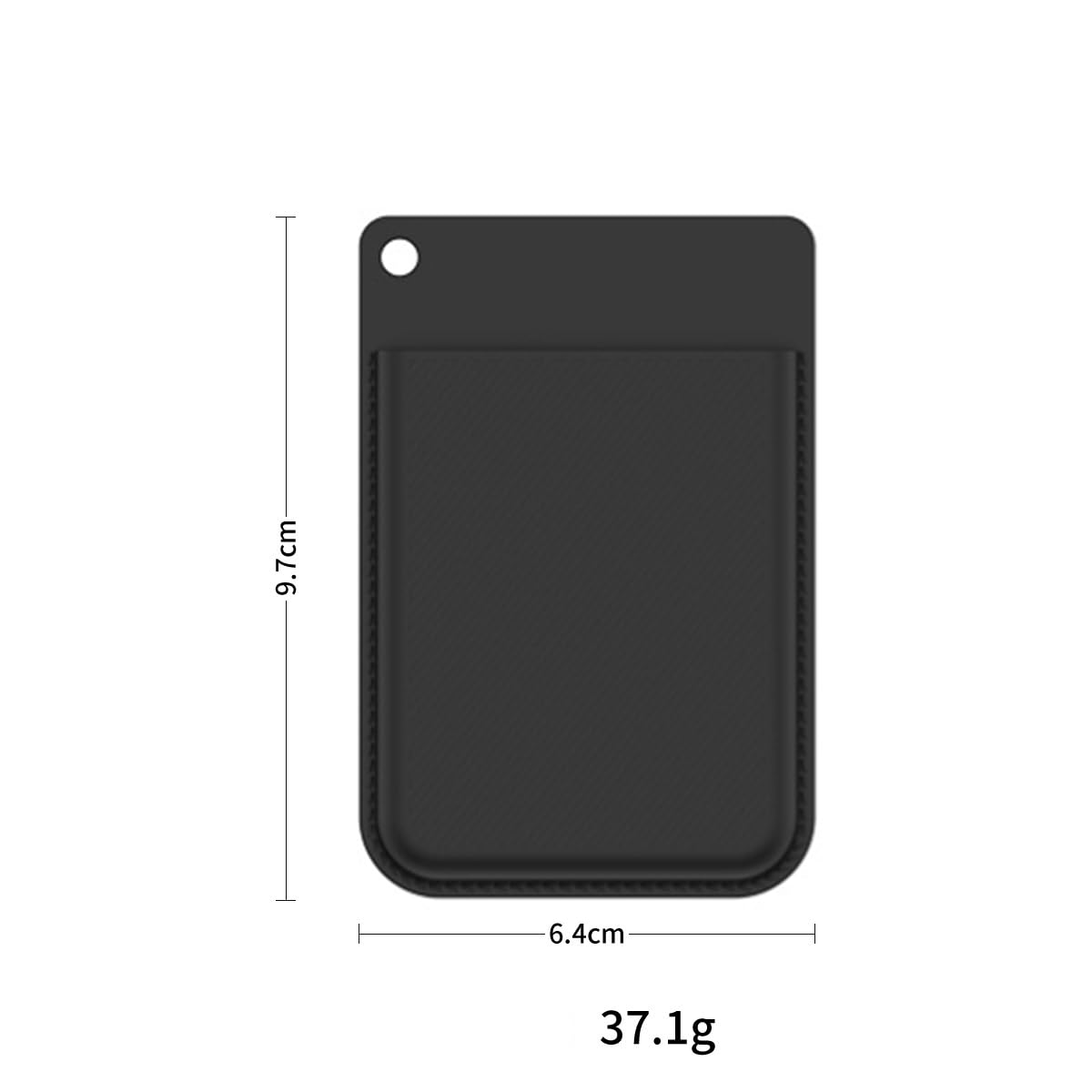 Funda protectora de silicona para grabadora de voz PLAUD Note AI, funda de transporte suave, antiarañazos, a prueba de polvo, accesorios de carcasa de protección completa (negro)