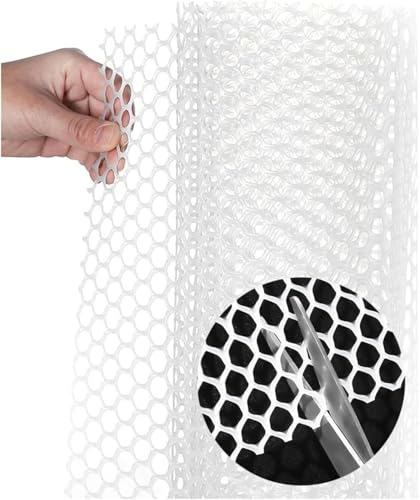Filet de clôture de jardin en plastique sur mesure : rouleau de grillage extérieur
