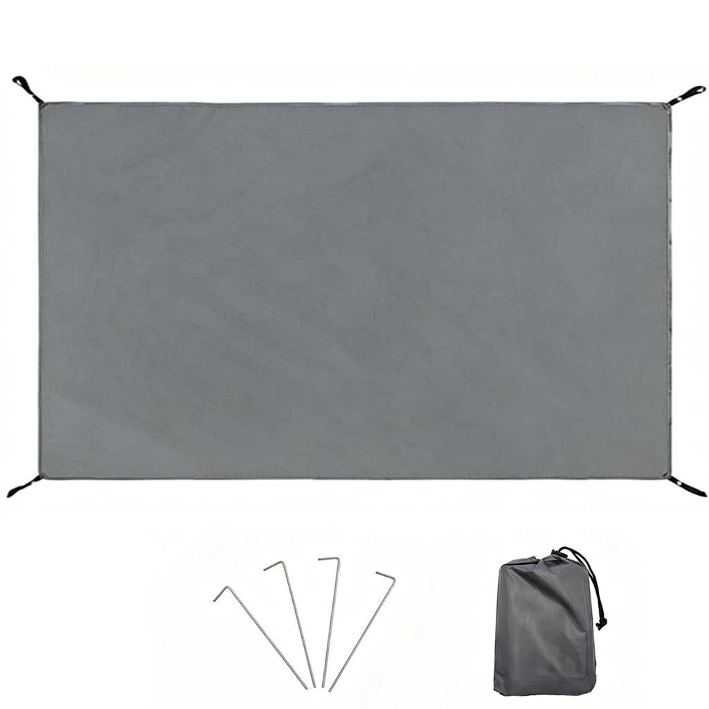 Wufaa Waterproof Tent Footprint for Camping, Ultralight Camping Tarp