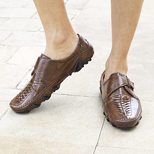 Big Fox Men's Ethnic Footwear Perforated 4 Roman Sandals
