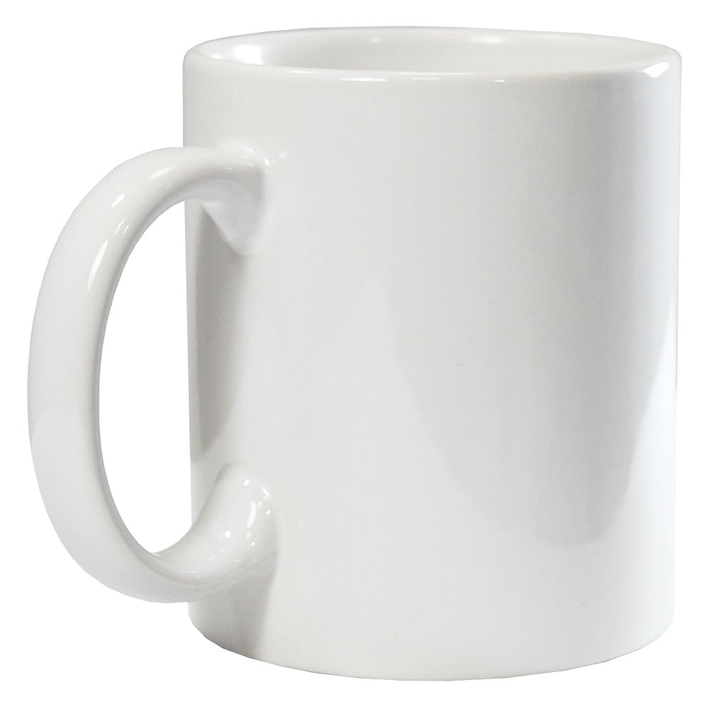 PixMax - 36 Tazze 325ml in Polimero Bianco per Sublimazione con Scatole