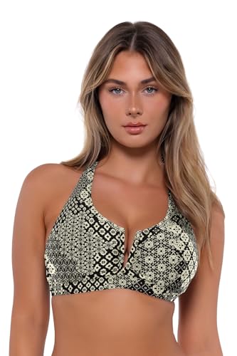 Sunsets Vienna V-Wire Women's Swimsuit Bikini Top with Underwire (Textured Fabric)
