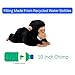 The Petting Zoo Chimp Stuffed Animal Plushie, Gifts for Kids, Earth Keeperz Wildlife Animals, Zoologee Black Chimp Plush Toy, 10 inches
