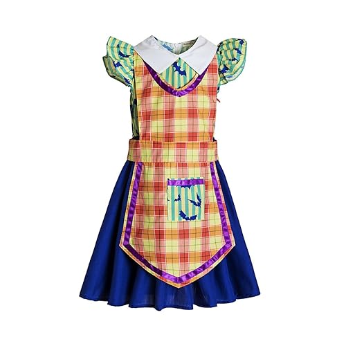 Ruikajia Girls Dress Mickey not so Scary Halloween Costume Mickey Dress 10 Years