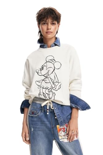 Image of Desigual Women's Woman Flat Knit Thin Gauge Pullover