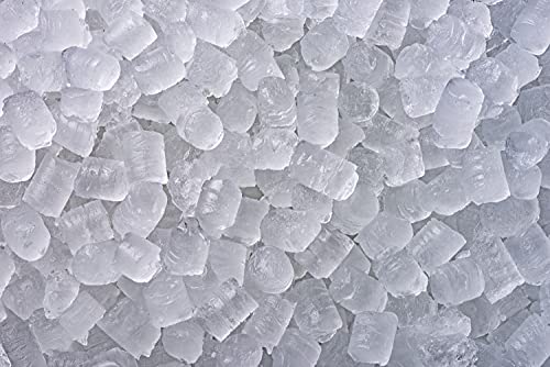 Kbice Self Dispensing Countertop Nugget Ice Maker, Crunchy Pebble Ice Maker, Sonic Ice Maker，Produces Max 30 Lbs Of Nugget Ice Per Day, Stainless Steel Display Panel #TOP5