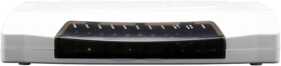 Synway 4-Port FXS & 4-Port FXO Mixed Analog VoIP Gateway, HW-Enabled EC, Auto Provision