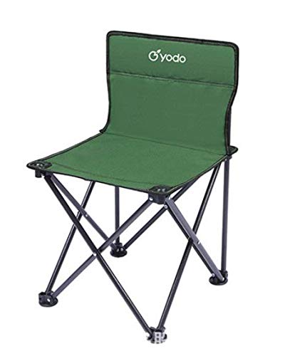REAYOU Silla de Camping Plegable Ligera Sillas de Picnic Portátil al Aire Libre con Bolsa de Transporte para Senderismo de Viaje Mochilero Pesca Playa