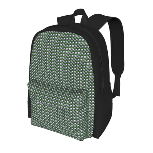 Mochila para adulto resistente al agua con estampado de balón miniatura 7