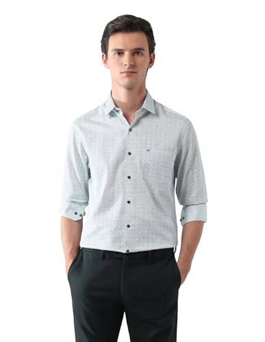 Image of Arrow Men's Geometric Slim Fit Shirt
