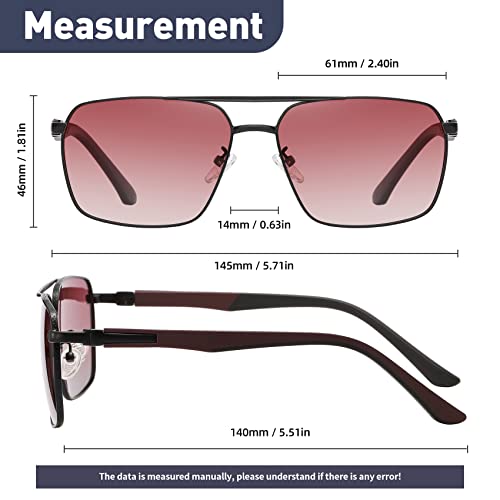 Image of Sunglasses for Men Women Trendy Polarized Sunglasses UV400 Fashion SunGlasses Aviator Sunglasses for Driving Fishing
