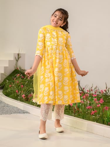 Image of Pspeaches Girls Kurta & Palazzo