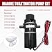 ZUDKSUY 37041-0010 Marine Electric Toilet Macerator Sub Assembly Kit, 12V Toilet Pump Assembly Replacement for Jabsco 37010-Series Model, Replaces 37010-0000 37010-1000 37010-0090 37010-1090