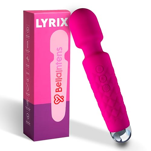 Bellaintens Vibrador, Masajeador Eléctrico Recargable | Juguetes, vibradorador mujer | Con 20 patrones de vibración y 8 velocidades | Carga por USB (Rosa)