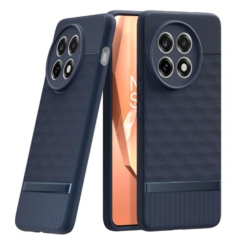 Image of Shockproof Case for OnePlus 13R 5G | Full Camera Protection | TPU Flexible Back Cover for OnePlus 13R 5G (Steel Blue)