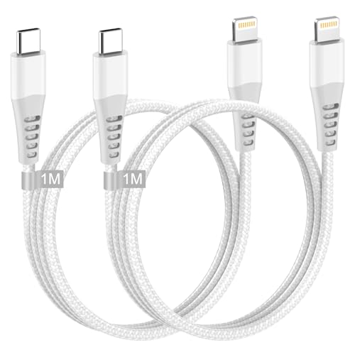 Ya en manzanajugosa.com: Cable iPhone USB C 1M 2Pack [Certificado MFi], Cable USB C a Lightning Cable iPhone Carga Rápida Nylon Apple Cable Lightning Tipo C Cable Cargador iPhone Carga Rapida para iPhone 14 Pro Max/13/12/11/X