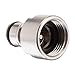 Kegco KMKCAL Keg Coupler Adapter, Liquid, Stainless Steel