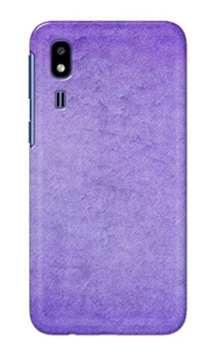 Image of Plain Purple Hard Back Case Cover for Samsung Galaxy A2 Core, SM-A260F / DS, SM-A260G / DS Back Cover -(J5) VNS2226