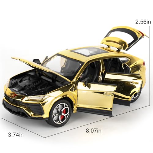 Modelo Lamborghini Urus 1:24 Metal Die-Cast con Sonido miniatura 2
