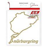 Tracciato. Nürburgring, adesivo del circuito, di 12 cm