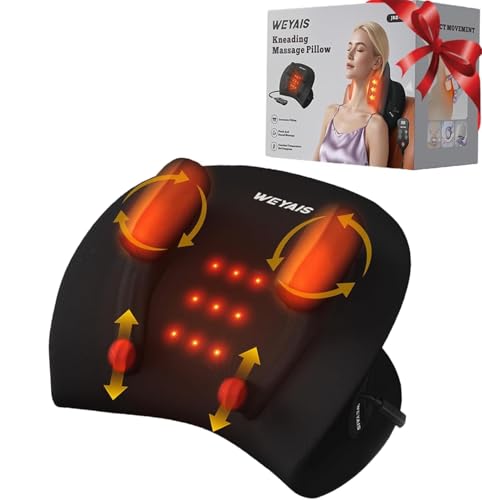 Neck Massager Pillow with Heat and Remote Control