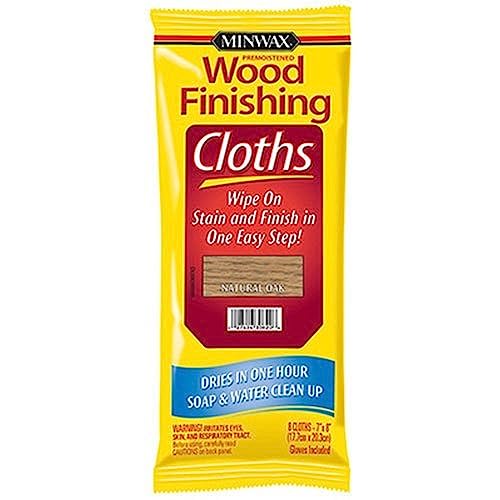 Minwax 308200000 Wood Finishing Cloths, Natural...