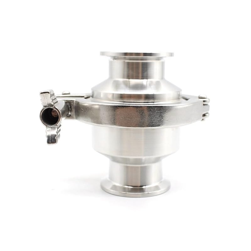 Zawór zwrotny sanitarny Tri Clamp ze stali nierdzewnej SS304 K50.5MM(K64xOD51mm)