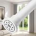 ALLZONE Room Divider Tension Curtain Rod, 83-120 inch, No Drilling, Never Bend, Never Collapse, Very Secure, Rust Free