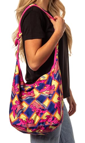 Image of JoJo's Bizarre Adventure Manga Anime Diamond Is Unbreakable Shoulder Crossbody Hobo Bag