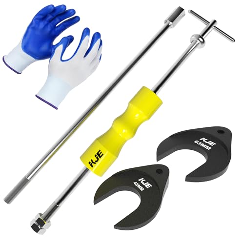 KJE CV Axle Removal Tool & Axle Puller Set 4pc CV Joint Fork Kit with 50mm & 64mm Forks Slide Hammer CV Shaft Puller Tool for Ford Taurus Mercury Sable SVT Raptor Lincoln Navigator