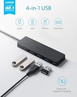 Anker 4-Port USB 3.0 Hub, Flacher USB Hub 60cm Verlängerungskabel – Ansicht 2