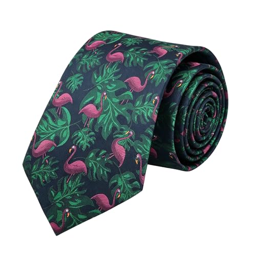 Image of Alizeal Mens 3.15'' Gradient Novelty Pattern Tie Set with Pocket Square Casual Color Tie Set