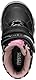Geox Jungen Mädchen B FLANFIL Girl B ABX Snow Boot, Black/Old Rose, 27 EU