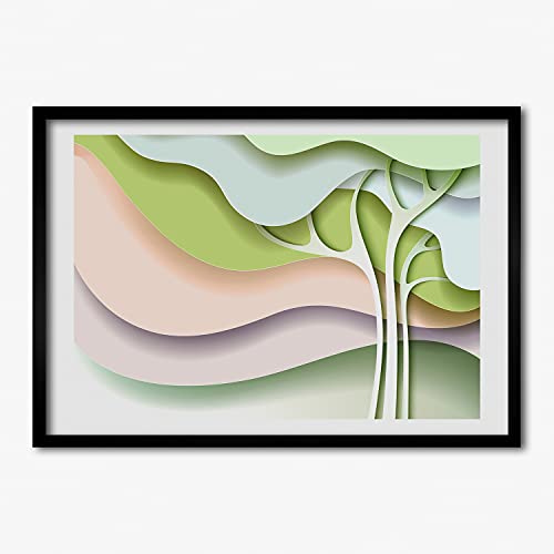 Tableau Photo 70x50 cm Tulup Cadre MDF pour Salon Chaleureux