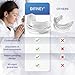 Advanced Anti Snoring Device 4.0 Clear: Adjustable Custom-Fit Anti Snoring Mouthpiece Mouth Guard for Men and Women - Effective Comfortable Anti Snore Solution
