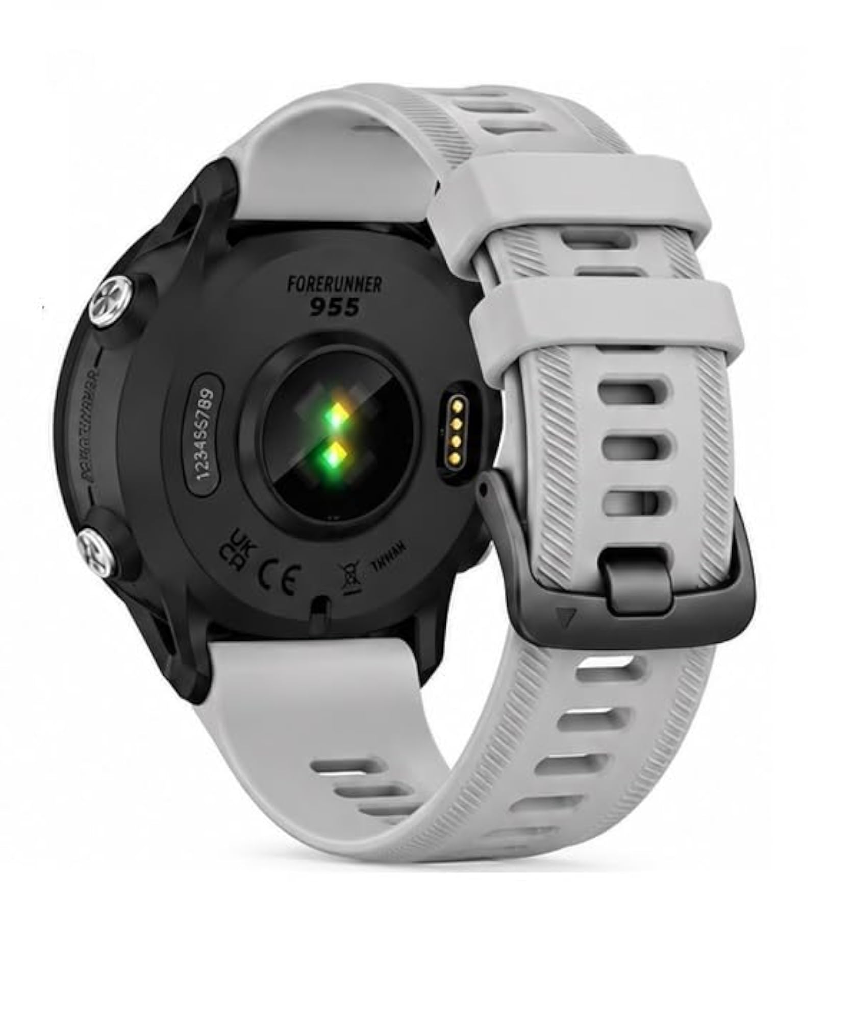 Silicone Texture Band Strap for Smart Watch, Light Grey