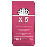 Ardex X 5 Flexible and Versatile Tile & Stone Thin-set Mortar (White) 40 Lb Bag