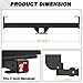 VNN Class 3 Trailer Hitch Compatible with Toyota Tacoma 2016 2017 2018 2019 2020 2021 2022 2023, 2-Inch Receiver, Rear Towing Hitches Powder Coated Black