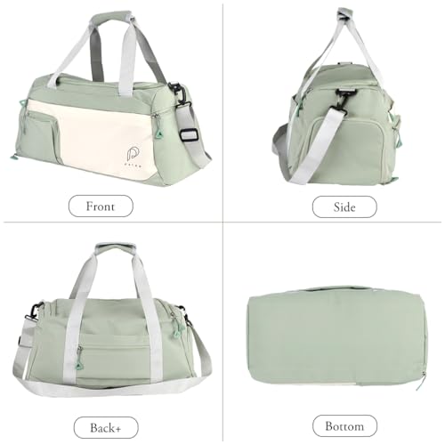 Image of PALAY Gym Bag Fashion Fitness Bag with Shoe Compartment Lightweight Duffle Shoulder Travel Multifunctional Travel Waterproof Day Pack Shoulder Yoga